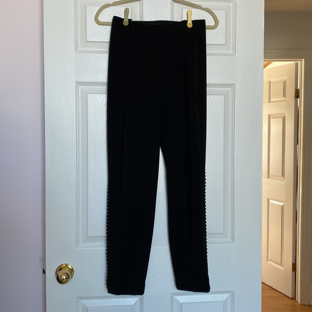 Joseph Ribkoff Black Slim Fit Trousers - Picture 2 of 6
